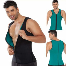 Майка чоловіча для схуднення на блискавці Hot Shapers